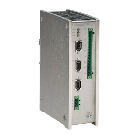 Siemens CASTOMAT ION ANALOGINPUT T001 Manuel utilisateur