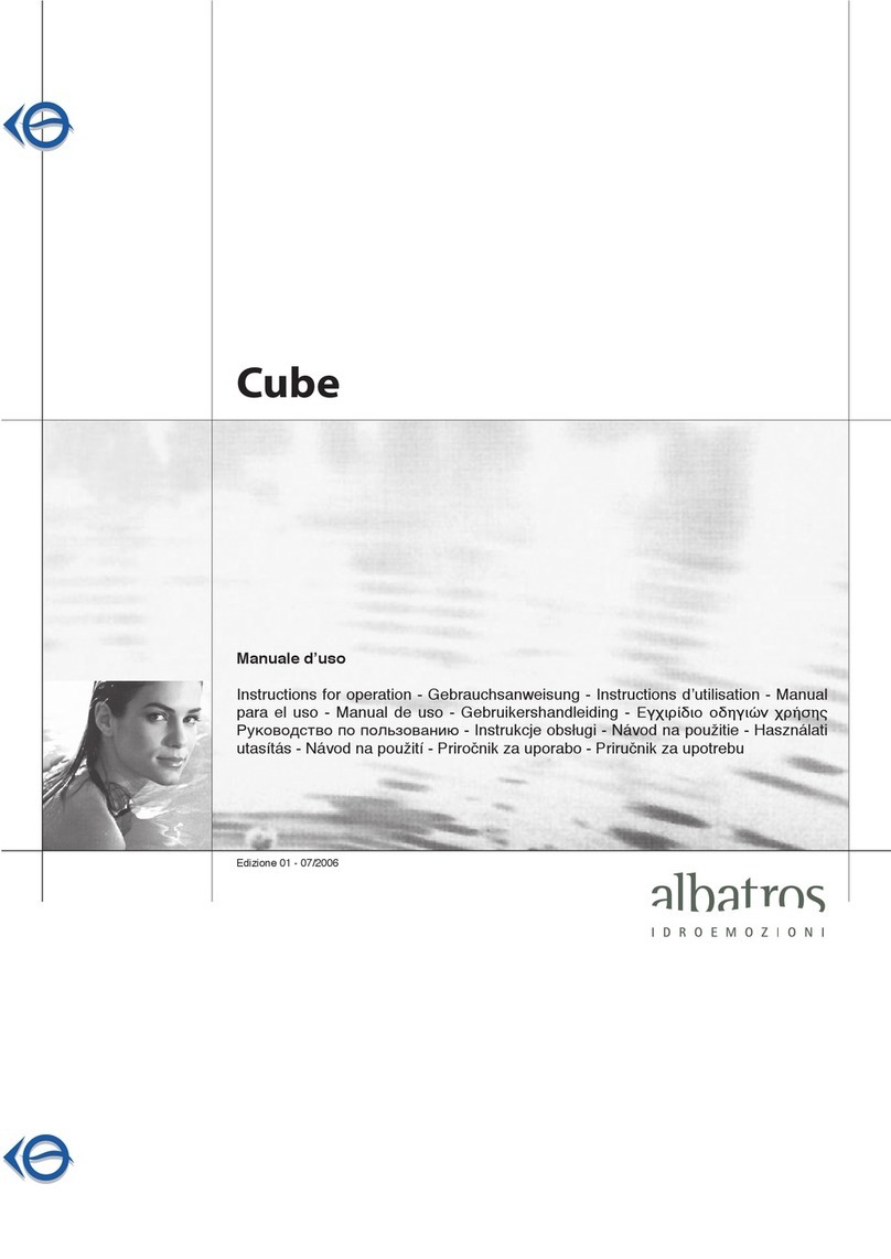 albatros CUBE Manuel d'exploitation et d'entretien albatros CUBE Manuel d'exploitation et d'entretien