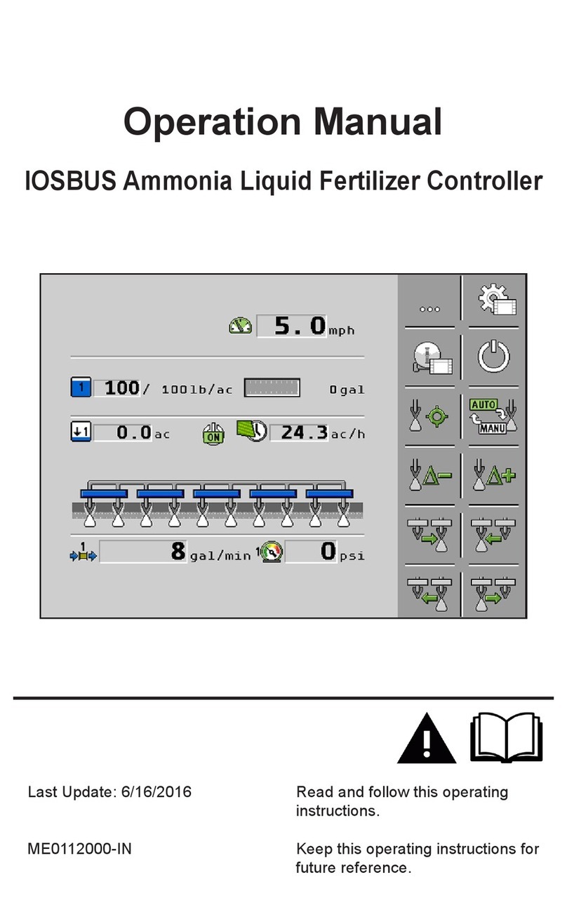Mueller IOSBUS Ammonia Manuel utilisateur