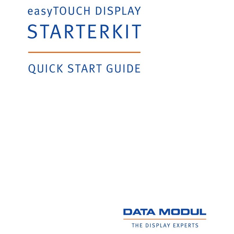 Data Modul AG easyTOUCH Manuel utilisateur