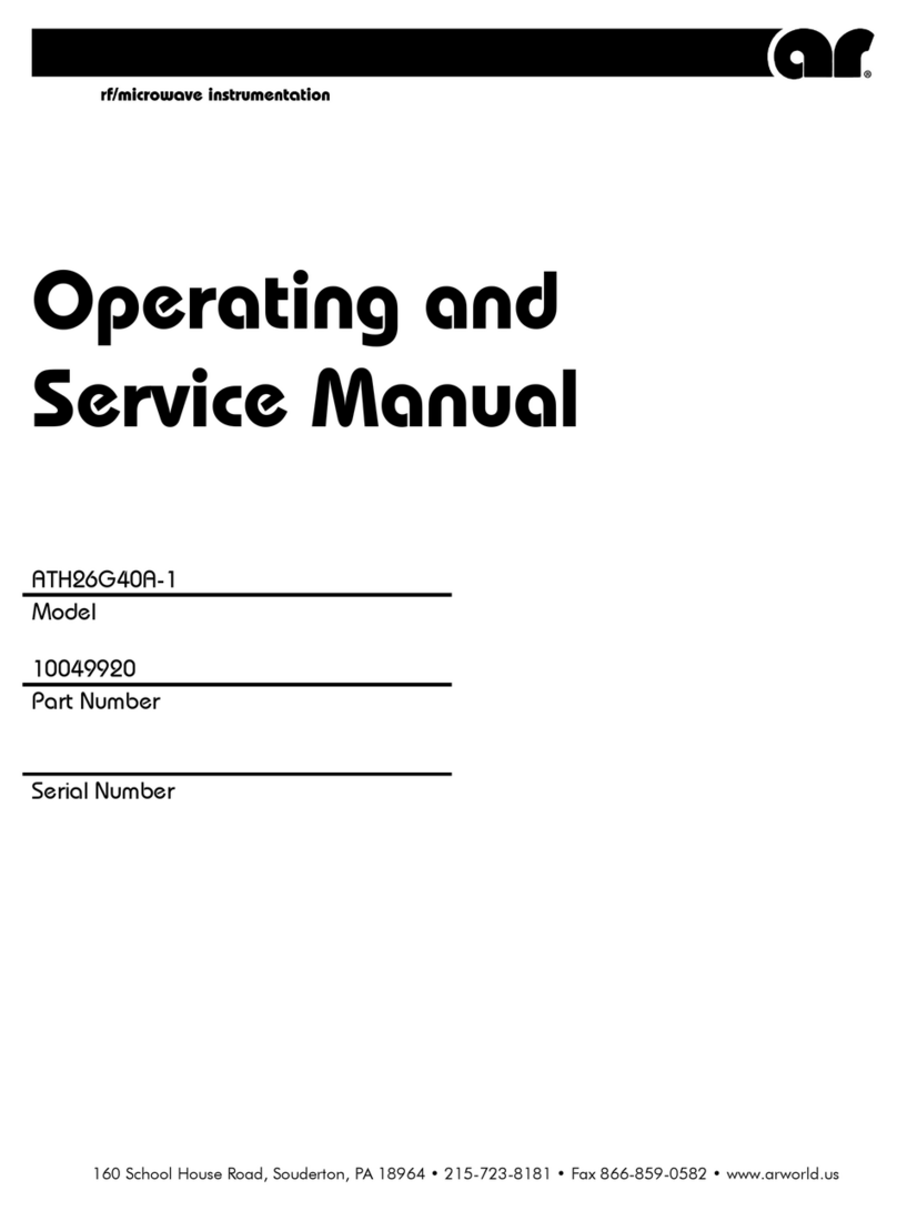 AR ATH Series Manuel de service