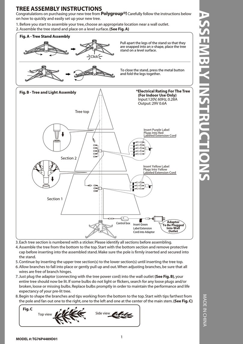 Polygroup TG76P4489D01 Manuel utilisateur