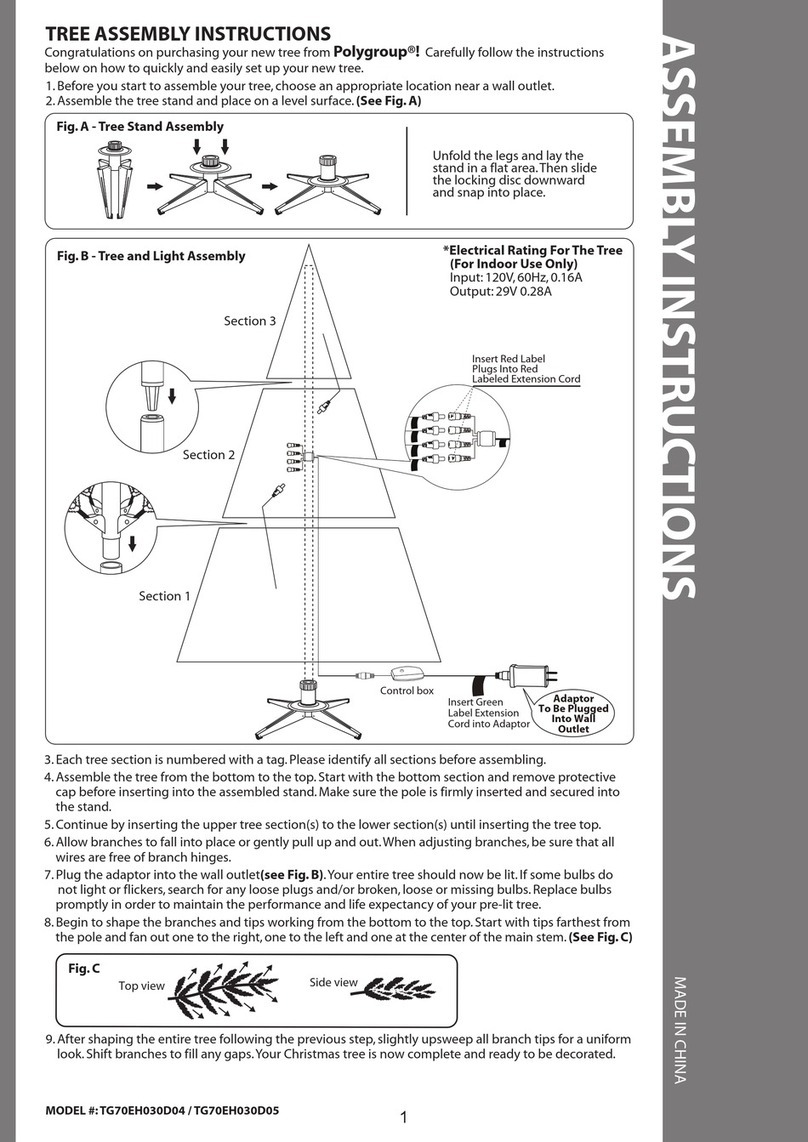 Polygroup TG70EH030D04 Manuel utilisateur