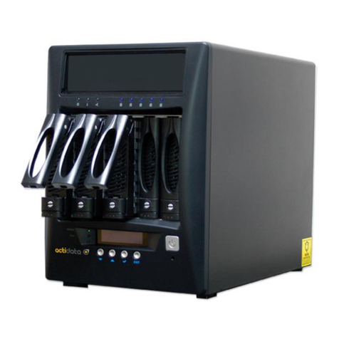 Actidata actiNAS Cube SL Manuel utilisateur