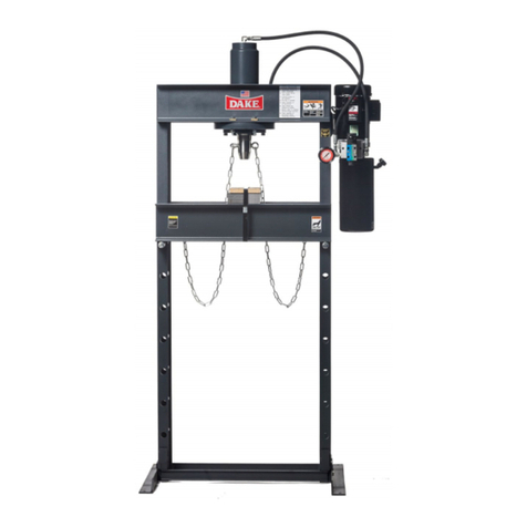 Laguna Tools DAKE Force 25DA Manuel d'utilisation et d'entretien