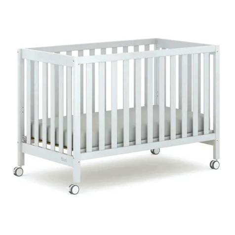 boori Heron Compact Cot Manuel utilisateur