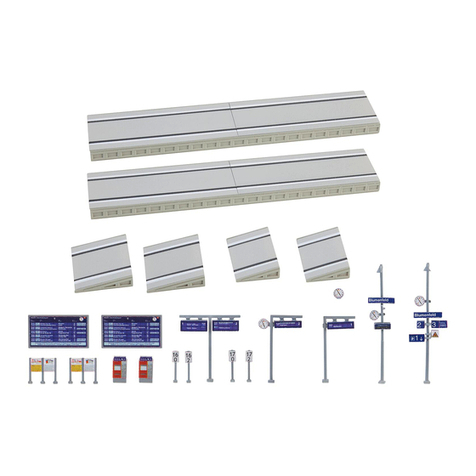 Faller MODERN PLATFORM WITH ACCESSORIES Manuel utilisateur