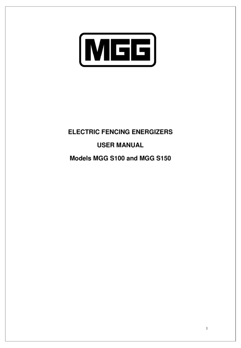 MGG S100 Manuel utilisateur