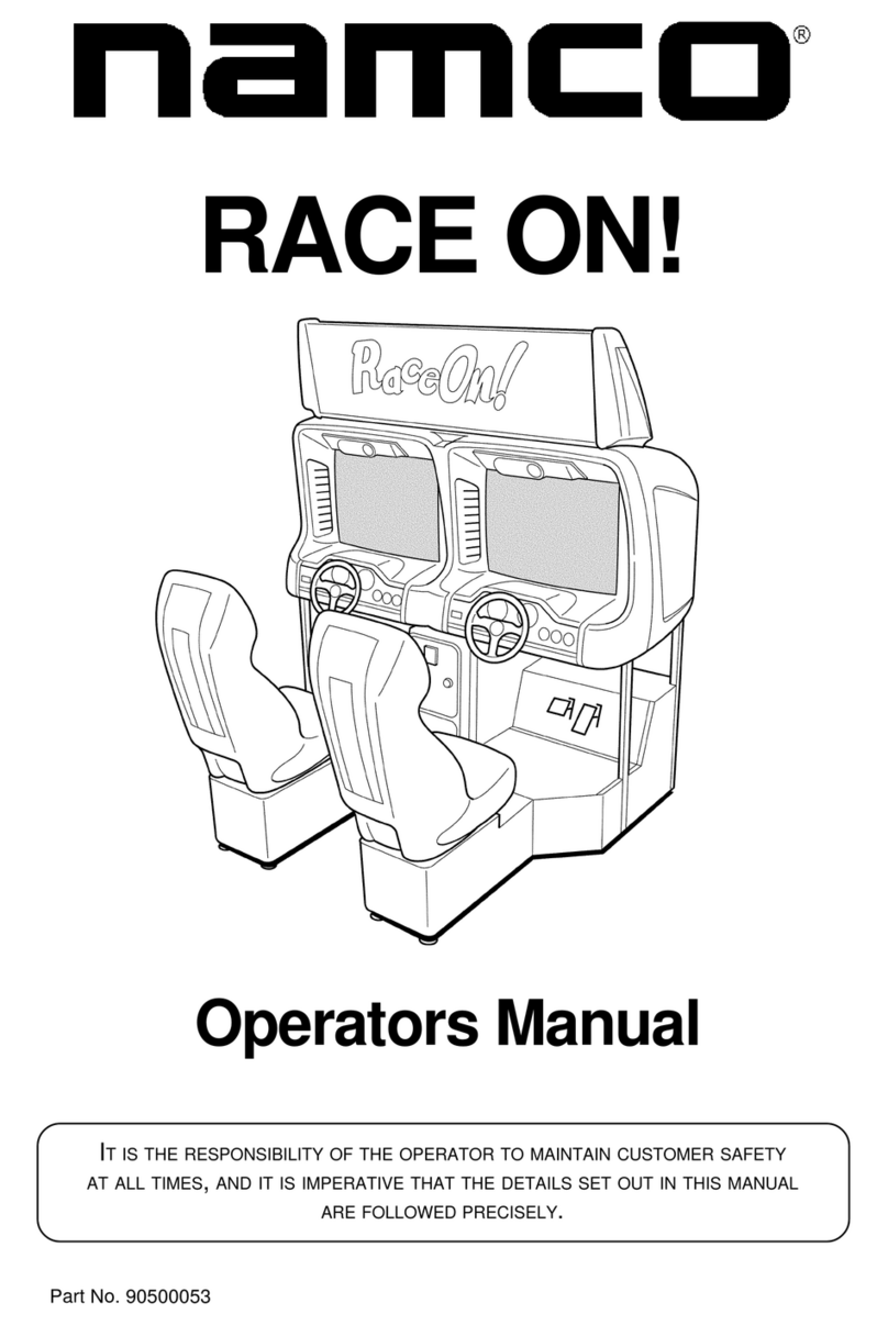NAMCO Race on! Manuel utilisateur