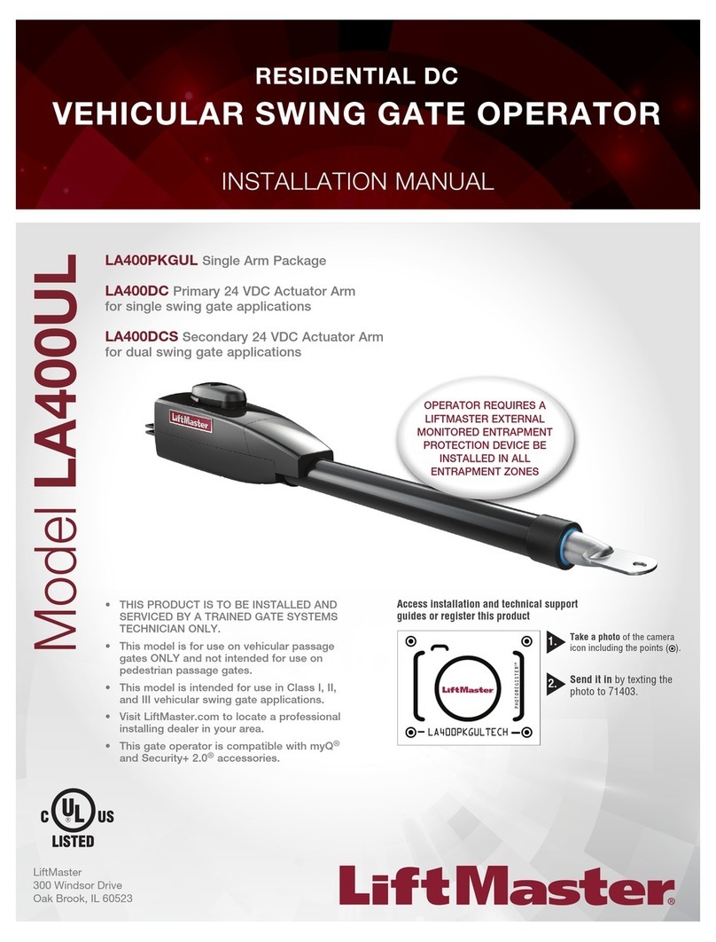 Chamberlain LA400UL Manuel utilisateur
