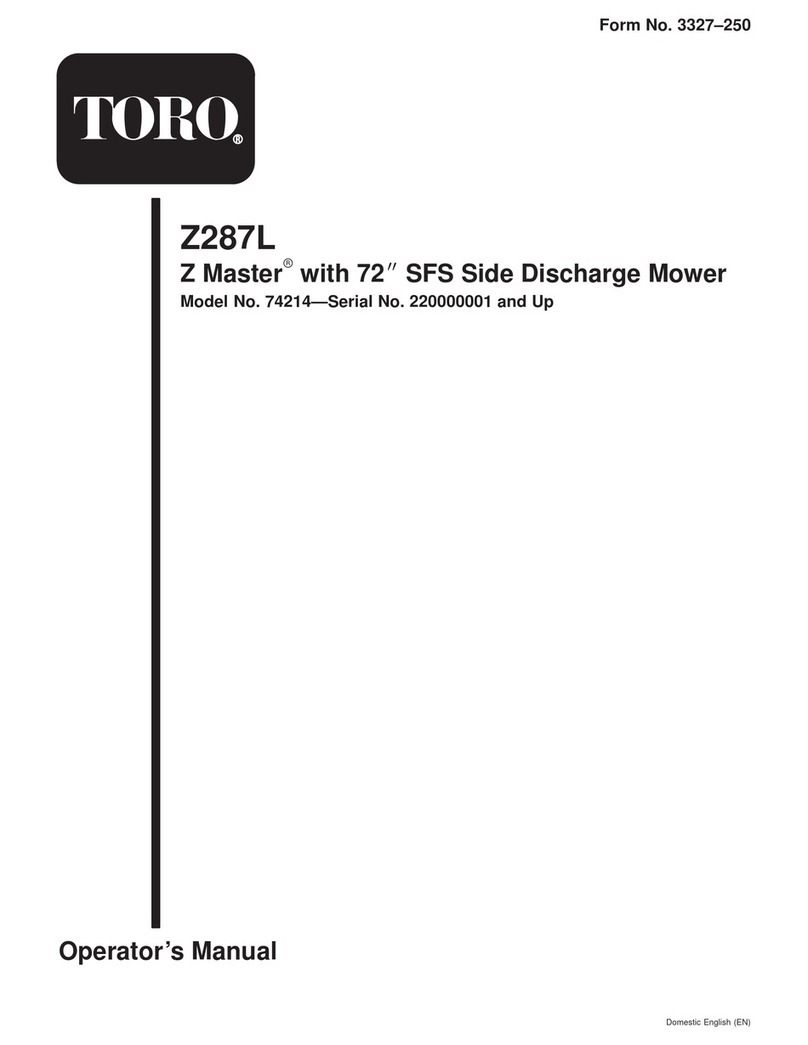 Toro 74214 Manuel utilisateur