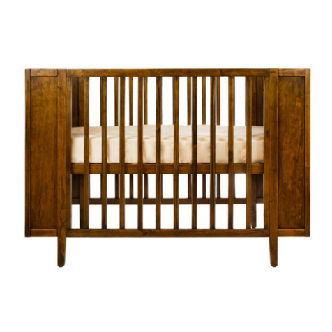 Incy Interiors Maxwell Cot Manuel utilisateur