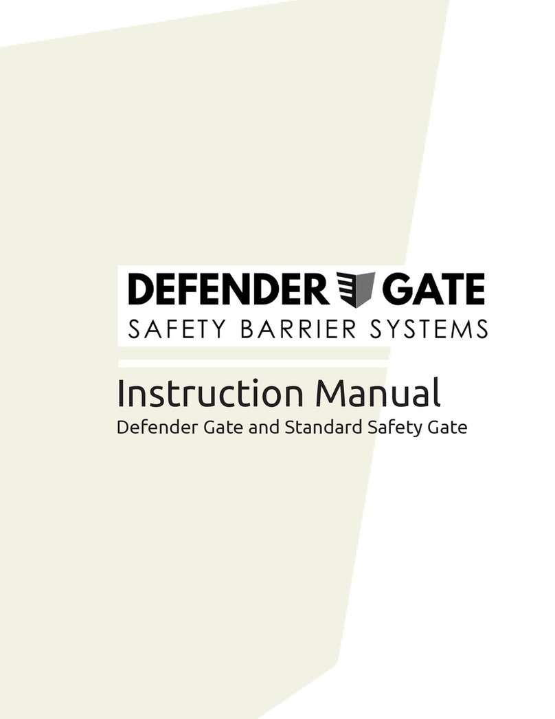 US Netting Defender Gate Manuel utilisateur
