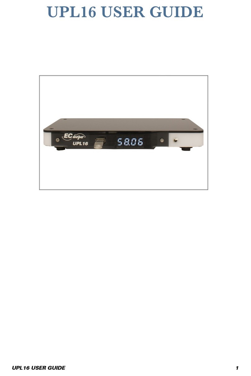 ECdesigns UPL16 Manuel utilisateur