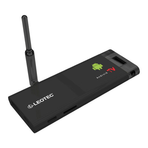 Leotec Android TV Dual Core Manuel utilisateur
