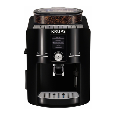 Krups Espresseria Automatic EA82 Series Guide de l'utilisateur
