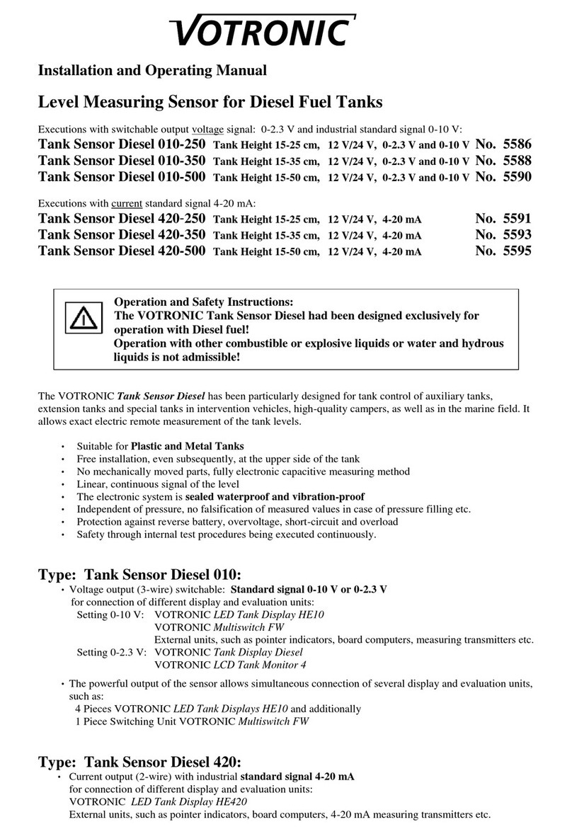 Votronic 5586 Manuel utilisateur