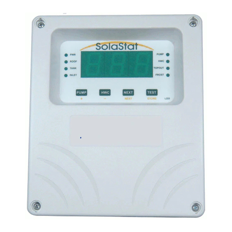 SolaStat SolaStat-Pool Manuel utilisateur