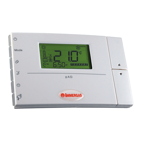 Immergas 3.021523 Manuel utilisateur