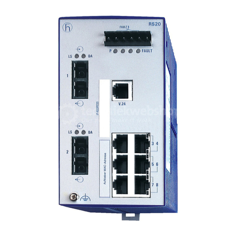 Belden Hirschmann RS20 Series Manuel utilisateur