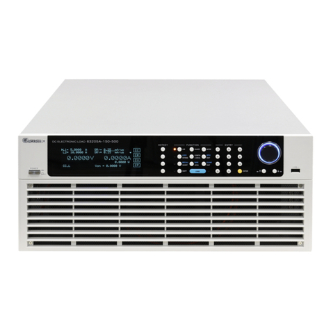 Chroma 63200A Series Manuel du propriétaire