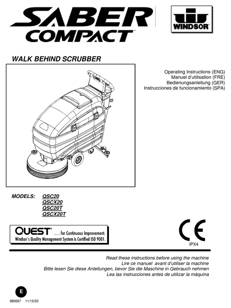 Windsor Saber Compact QSC20 Manuel utilisateur