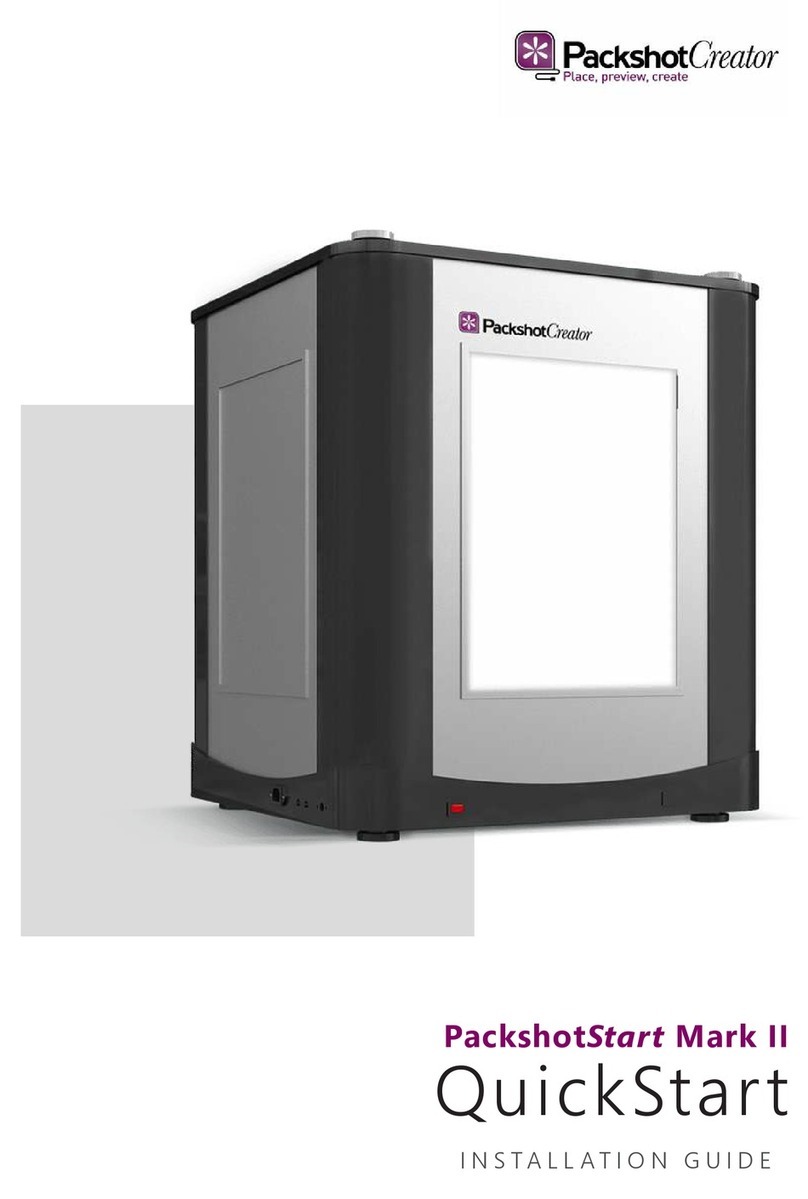 PackshotCreator PackshotStart Mark II Mode d’emploi