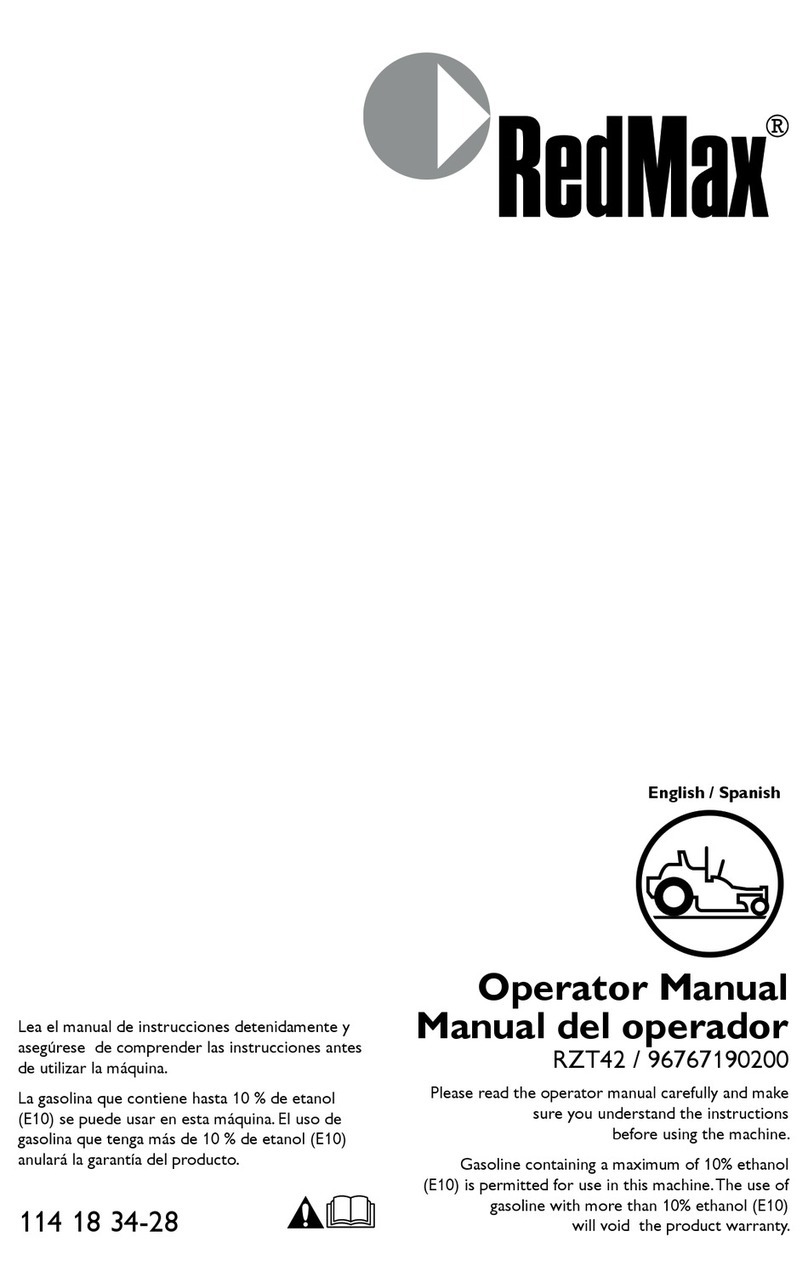 RedMax 96767190200 Manuel utilisateur