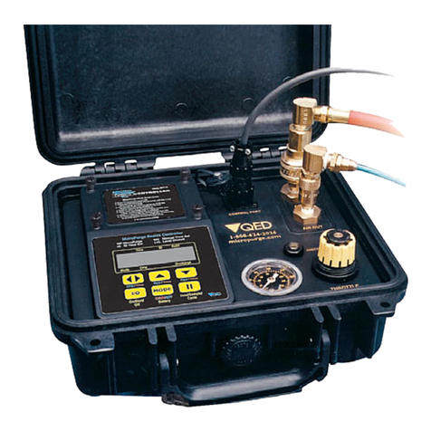 QED Micropurge MP10 Manuel utilisateur