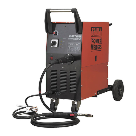 Sealey MiGHTYMiG250 Manuel utilisateur