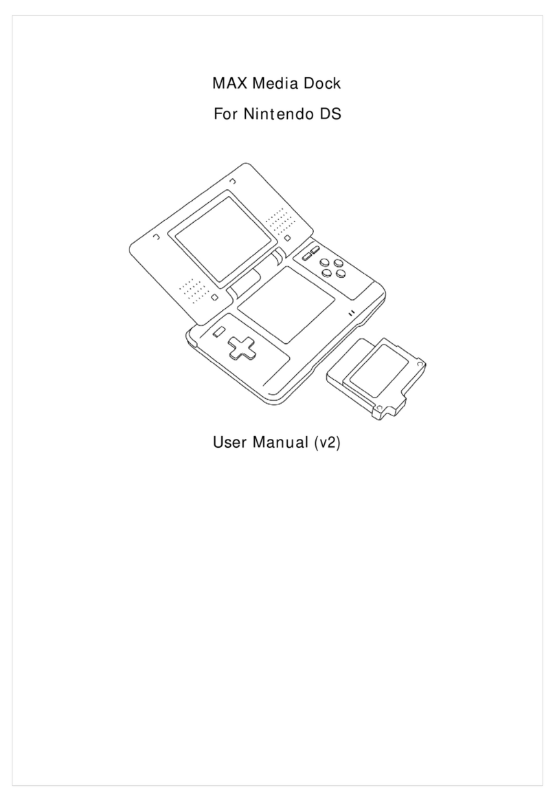 Datel Design & Development MAX Media Dock Manuel utilisateur