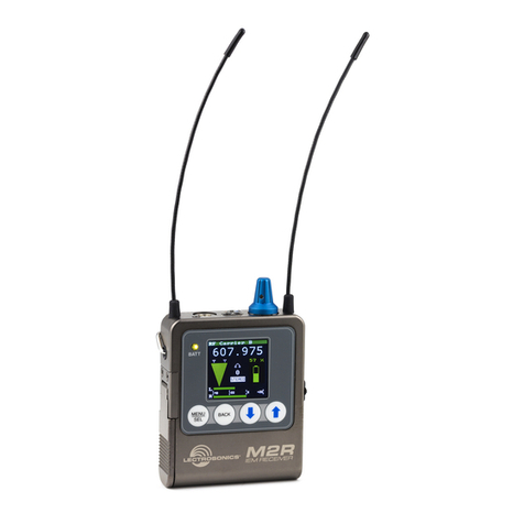 Lectrosonics M2R Manuel utilisateur