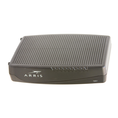 Arris Touchstone TM804 Manuel utilisateur