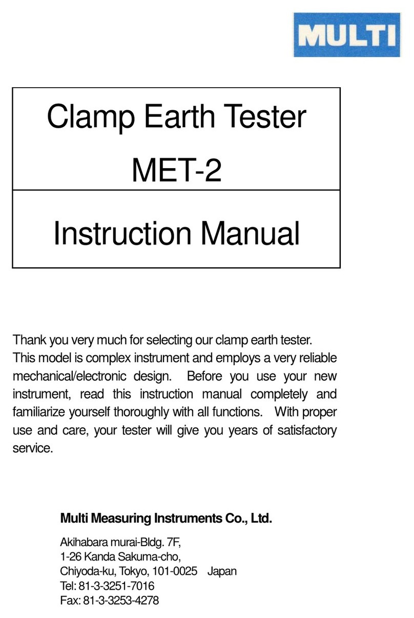 Multi MET-2 Manuel utilisateur
