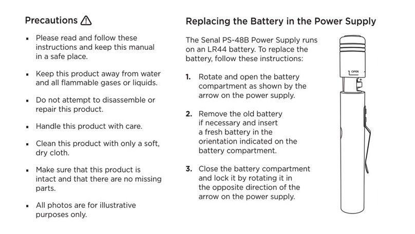 Gradus Group SENAL PHANTOM PS-48B Manuel utilisateur