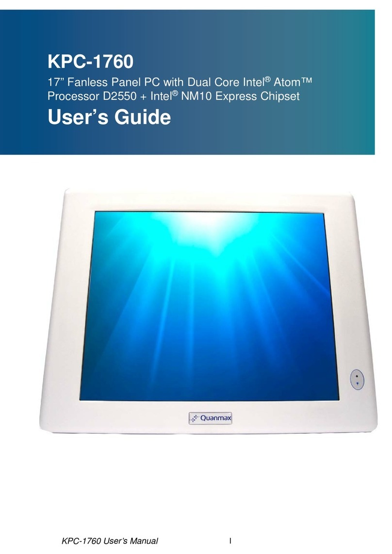 Quanmax KPC-1760 Manuel utilisateur