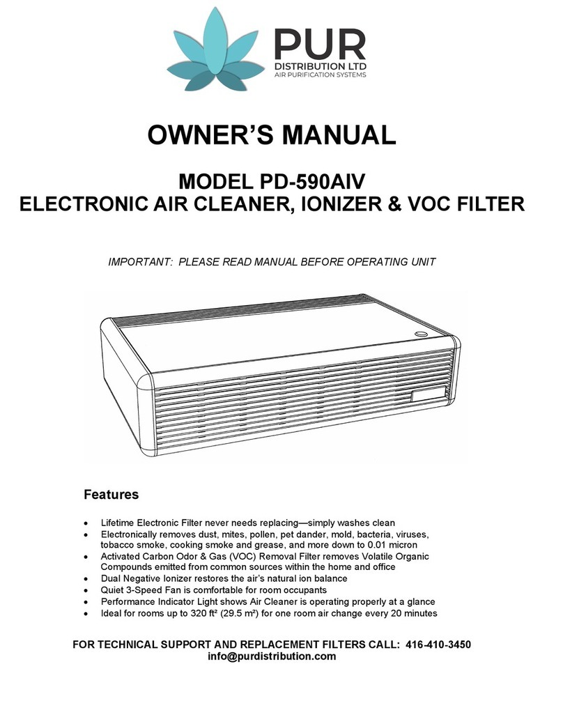 PUR PD-590AIV Manuel utilisateur