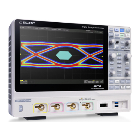 SIGLENT TECHNOLOGIES SDS6204A Manuel utilisateur