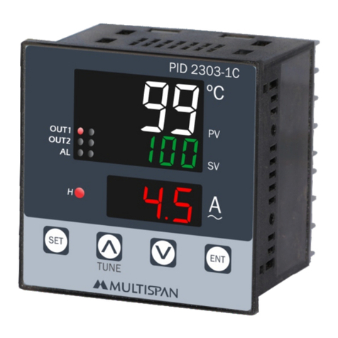 MULTISPAN PID 2303-1C Manuel utilisateur