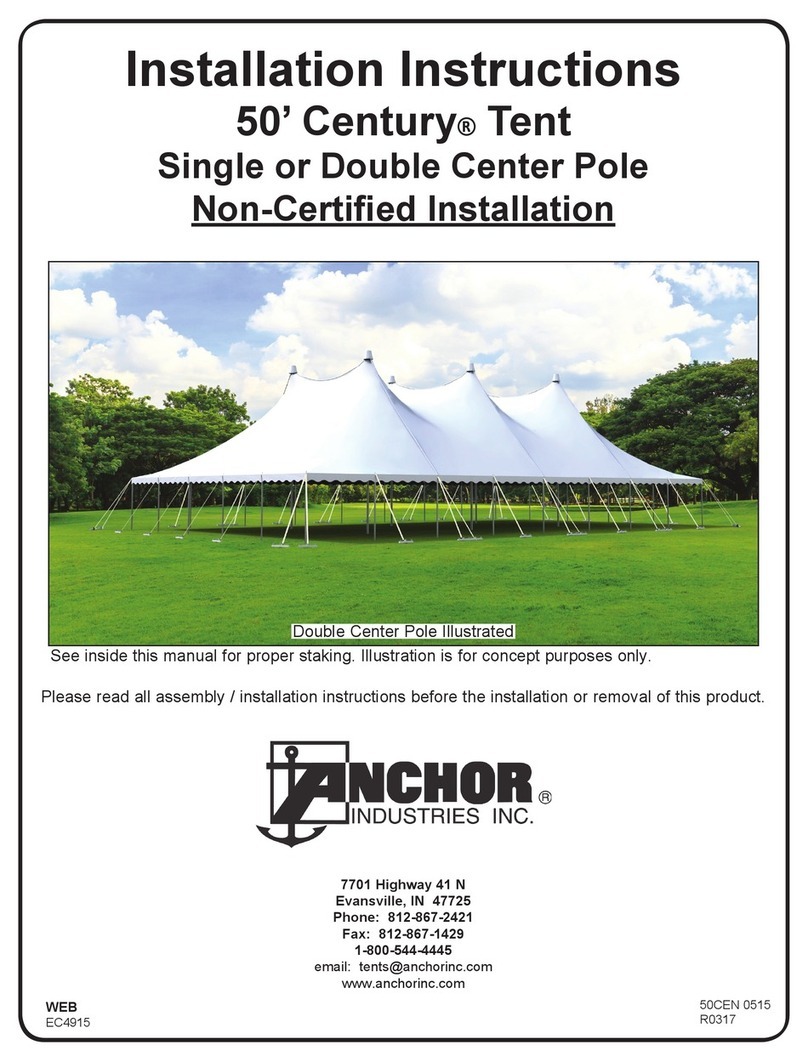 Anchor Century Manuel utilisateur