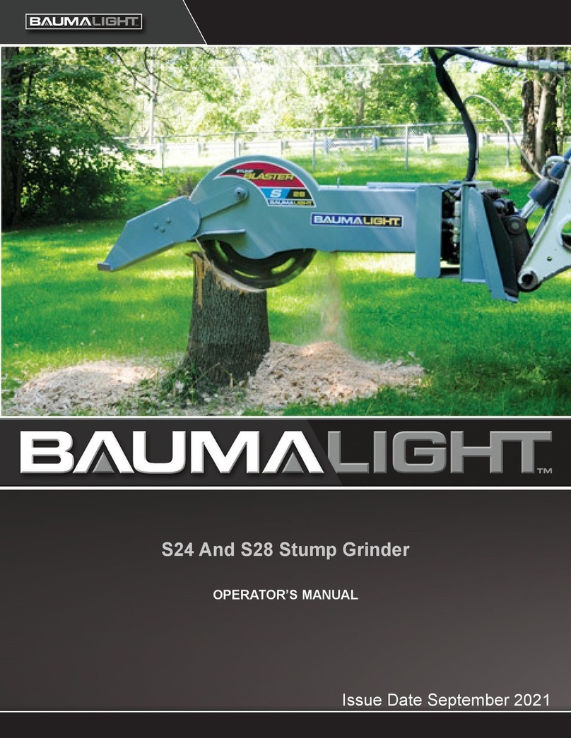 Baumalight STUMP BLASTER S24 Manuel utilisateur
