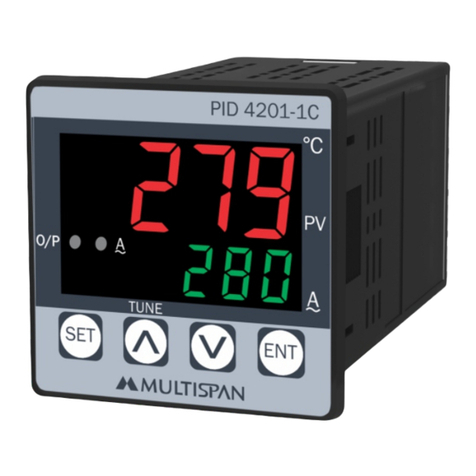 MULTISPAN PID 4201-1C Manuel utilisateur