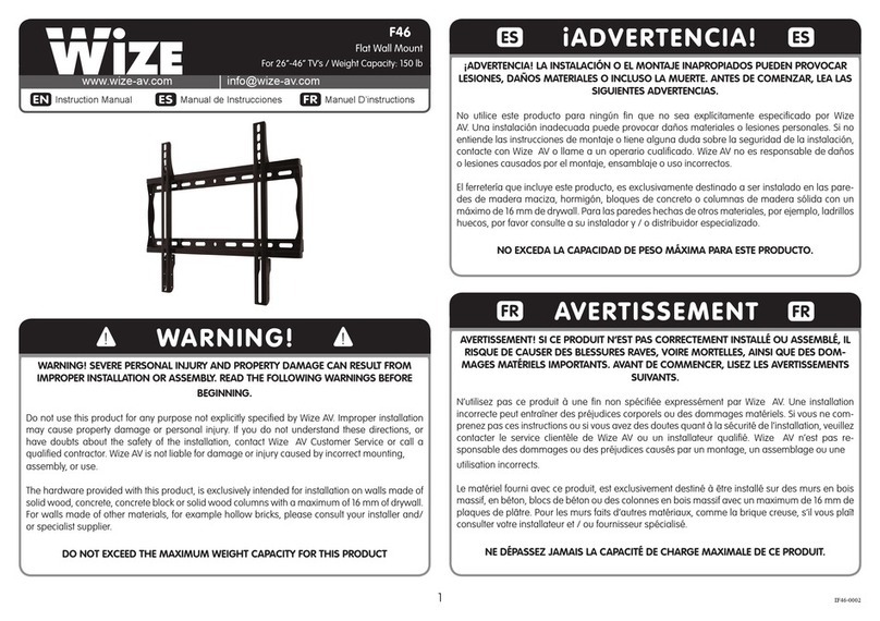 Wize F46 Manuel utilisateur