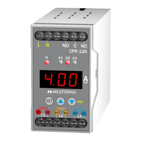 MULTISPAN CPR 126 Manuel utilisateur