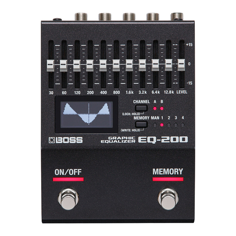 BOSSCO EQ-200 Manuel utilisateur