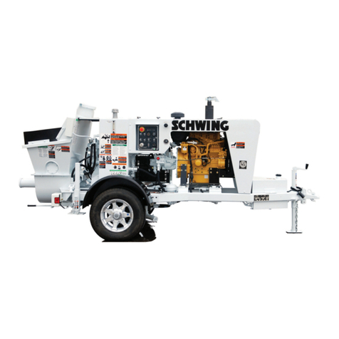 Schwing SP 305 Manuel utilisateur Schwing SP 305 Manuel utilisateur