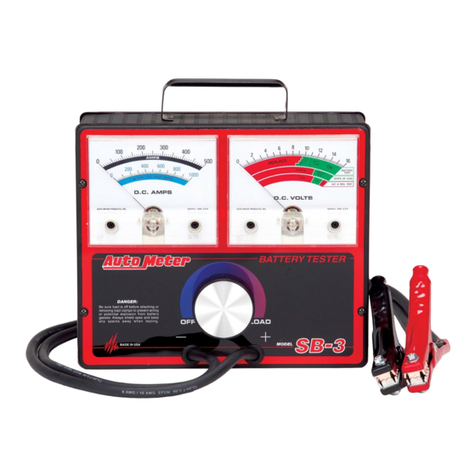 AutoMeter SB-3 Manuel utilisateur