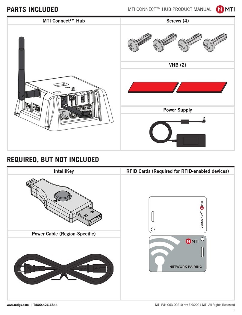 M-TI MTI Connect Manuel utilisateur