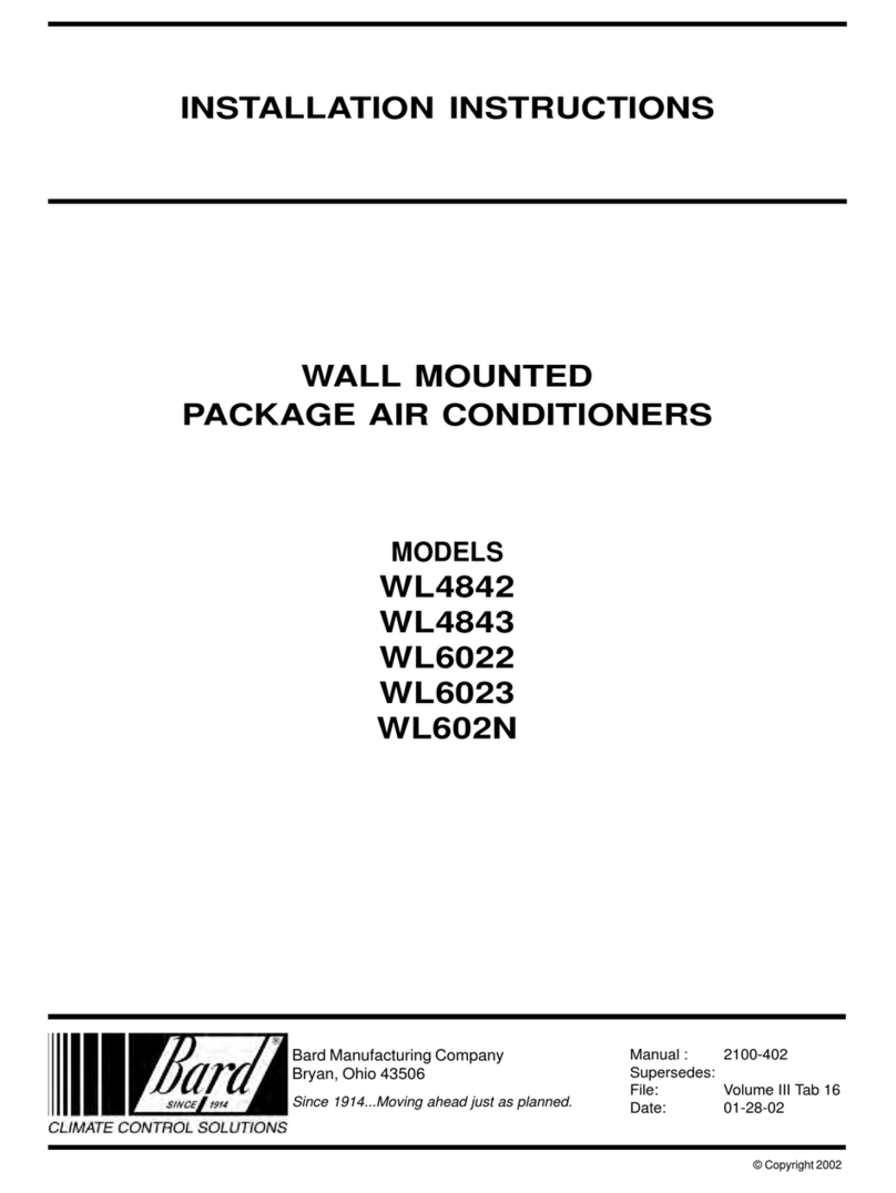 Bard WL4842 Manuel utilisateur Bard WL4842 Manuel utilisateur
