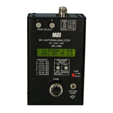 MFJ MFJ-266 Manuel utilisateur